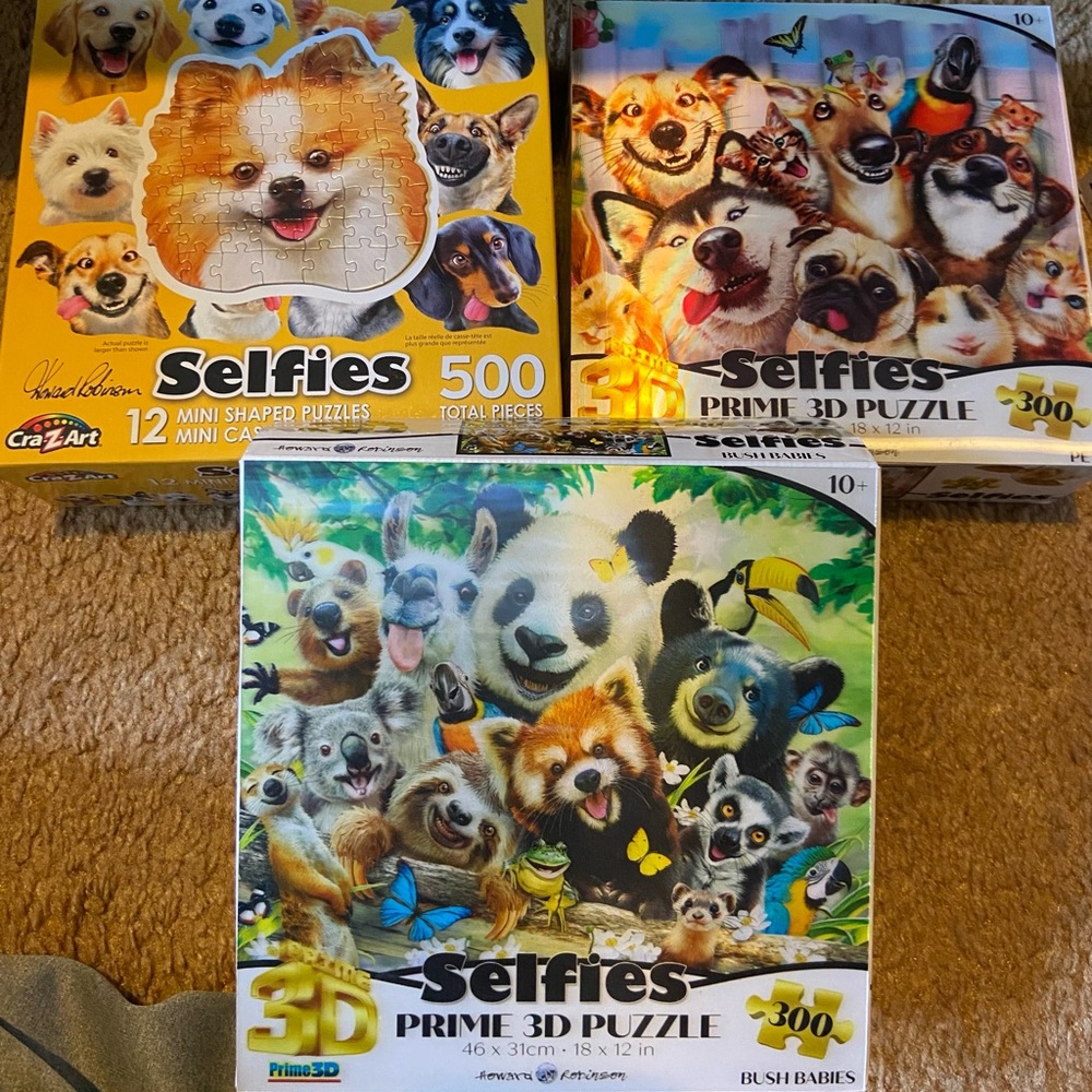 Animal puzzles